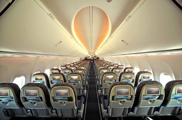 flydubai was the launch customer for the Boeing Sky Interior image 3