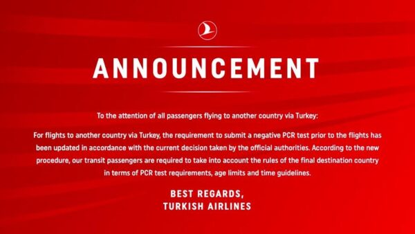тест в Турцию при транзите _Turkish Airlines