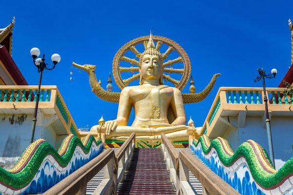 Остров Самуи _Храм Ват Пра Яй и Статуя Большого Будды_thailand