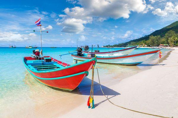 остров Самуи _остров Ко Панган _Таиланд_Thailand_fisherman-boat