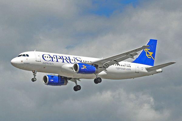 запрет грузопассажирских рейсов на Кипр и в Тунис _Cyprus_Airways_(5B DCM)
