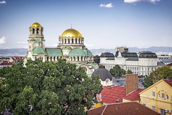 Правила въезда в Болгарию для россиян в 2021_panoramic cityscape sofia bulgaria