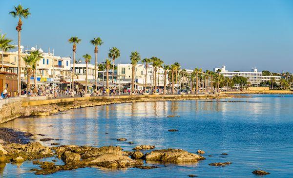 Туры на Кипр из разныз городов _View of embankment at Paphos Harbour Cyprus