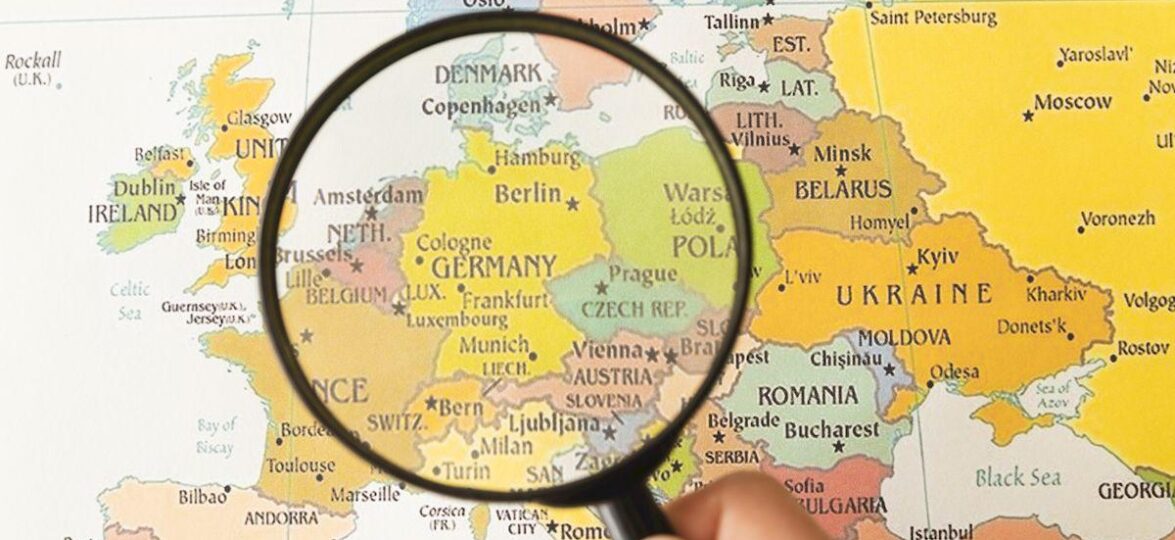 Vezd v Germaniyu iz Rossii germany map