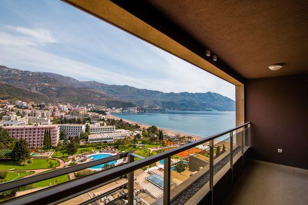 Отдых в Черногории_view from hotel promenade montenegro