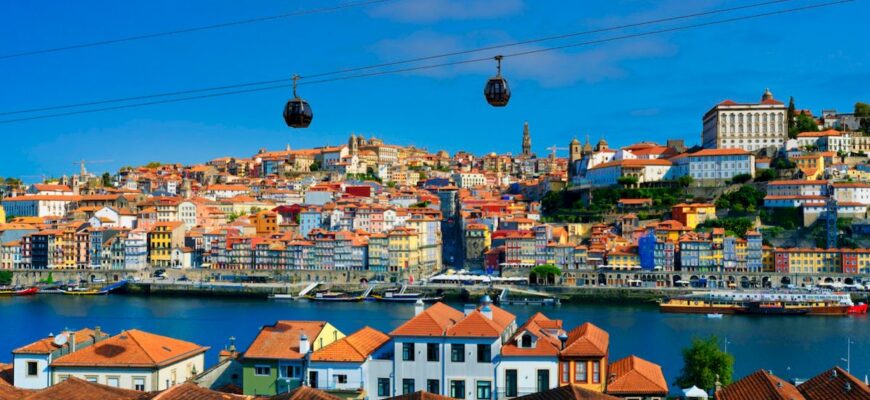 vezd v portugaliyu v 2022 godu porto douro river portugal europe